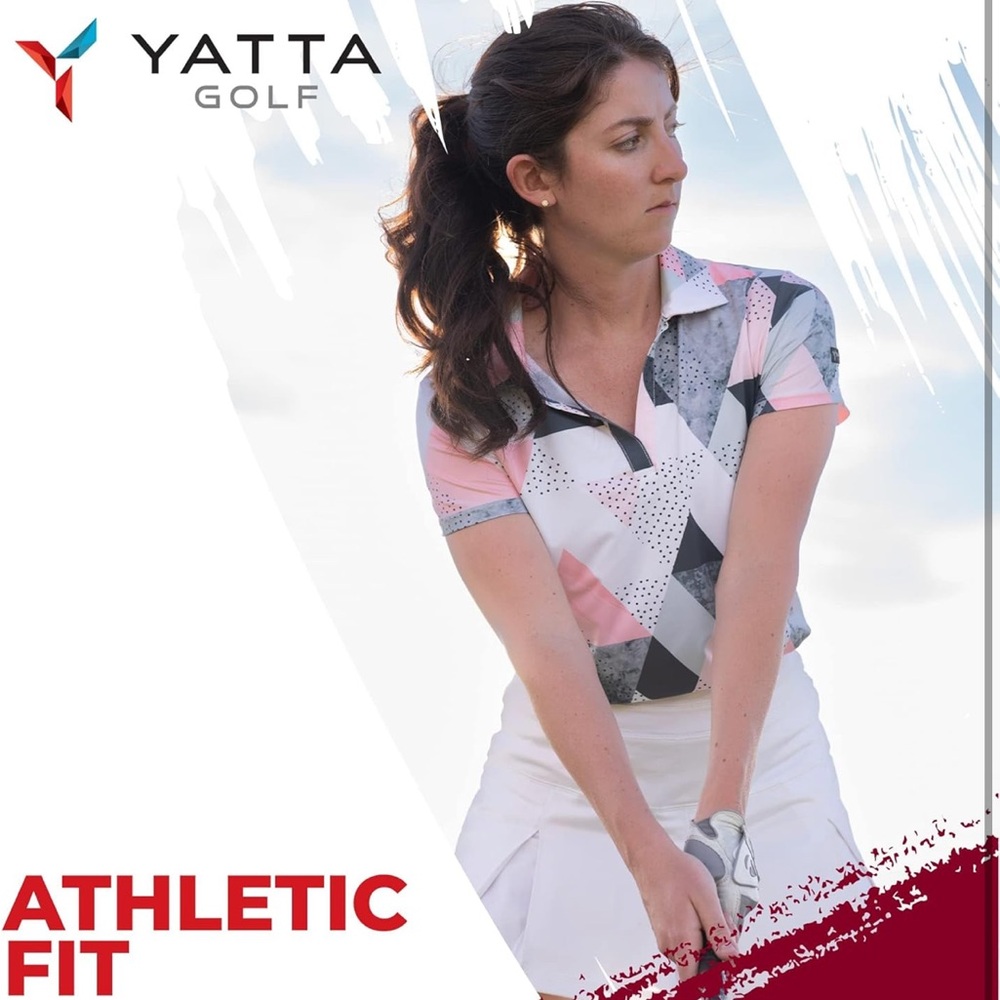 Yatta Golf Women's Athletic Fit Polo